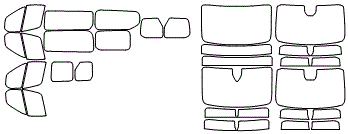 Tint Kit pattern for the 2027 Ford Transit