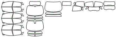 Tint Kit pattern for the 2022 Ford Ecosport