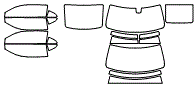 Tint Kit pattern for the 2024 Chevrolet Camaro