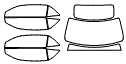 Tint Kit pattern for the 2024 Chevrolet Camaro