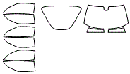 Tint Kit pattern for the 2006 Chevrolet Corvette