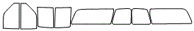 Tint Kit pattern for the 1999 GMC Suburban