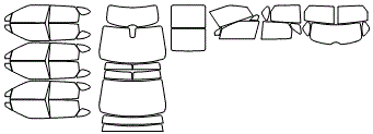 Tint Kit pattern for the 2026 Chevrolet Blazer