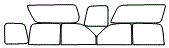Tint Kit pattern for the 2004 Chevrolet Suburban
