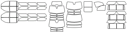 Tint Kit pattern for the 2026 Chevrolet Suburban
