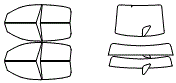 Tint Kit pattern for the 2014 Chevrolet Impala Limited LS