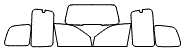 Tint Kit pattern for the 2005 Chevrolet Venture