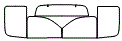 Tint Kit pattern for the 2013 Chevrolet Avalanche