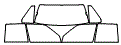 Tint Kit pattern for the 1990 Chevrolet Cavalier