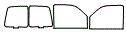 Tint kit pattern for the 2003 Chevrolet Express