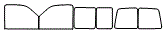 Tint Kit pattern for the 2006 Chevrolet Express