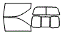 Tint Kit pattern for the 2008 Isuzu i-370