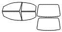 Tint Kit pattern for the 2010 Chevrolet Aveo