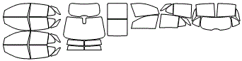 Tint Kit pattern for the 2021 Chevrolet Equinox