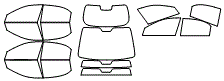 Tint Kit pattern for the 2010 Chevrolet Optra
