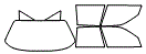 Tint Kit pattern for the 1996 Chevrolet Corsica