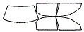 Tint Kit pattern for the 2001 Chevrolet Metro