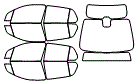 Tint Kit pattern for the 2014 Chevrolet Trax