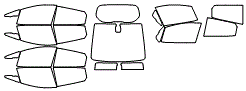 Tint Kit pattern for the 2017 Chevrolet Bolt EV