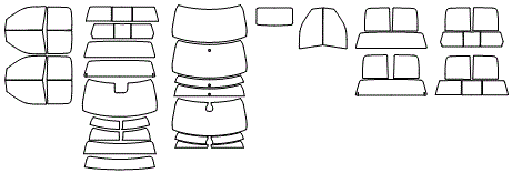 Tint Kit pattern for the 2026 RAM 2500