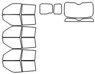 Tint Kit pattern for the 2021 RAM Promaster City