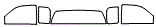 Tint kit pattern for the 2000 Dodge Dakota