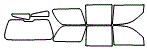 Tint kit pattern for the 2002 Dodge Durango