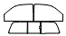 Tint kit pattern for the 2000 Dodge Dakota
