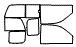 Tint kit pattern for the 2000 Dodge Dakota