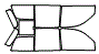 Tint kit pattern for the 2000 Dodge Dakota