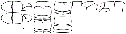 Tint Kit pattern for the 2026 Dodge Durango