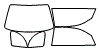 Tint Kit pattern for the 1997 Dodge Neon