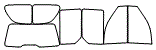 Tint Kit pattern for the 2000 Plymouth Voyager