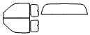 Tint Kit pattern for the 2000 Dodge Pickup