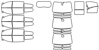 Tint Kit pattern for the 2027 Chrysler Pacifica