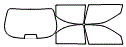 Tint Kit pattern for the 2000 Mercury Mystique