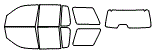 Tint Kit pattern for the 2010 Mercury Mountaineer