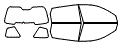 Tint Kit pattern for the 2007 Pontiac Vibe