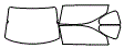 Tint Kit pattern for the 2005 Pontiac Sunfire