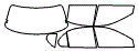 Tint Kit pattern for the 1996 Saturn SL1