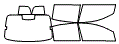 Tint Kit pattern for the 2007 Saturn Ion