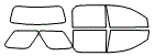 Tint Kit pattern for the 2010 Saturn Outlook