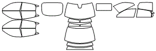 Tint Kit pattern for the 2026 Acura Integra