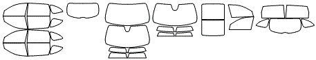Tint Kit pattern for the 2026 Acura MDX