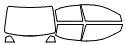 Tint Kit pattern for the 2009 Acura TSX