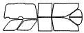 Tint kit pattern for the 2004 Isuzu Rodeo