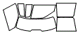 Tint Kit pattern for the 1995 Cadillac DeVille