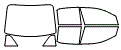 Tint Kit pattern for the 2011 Cadillac STS