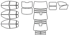 Tint Kit pattern for the 2026 Cadillac CT5