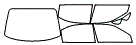 Tint kit pattern for the 2001 Infiniti I30